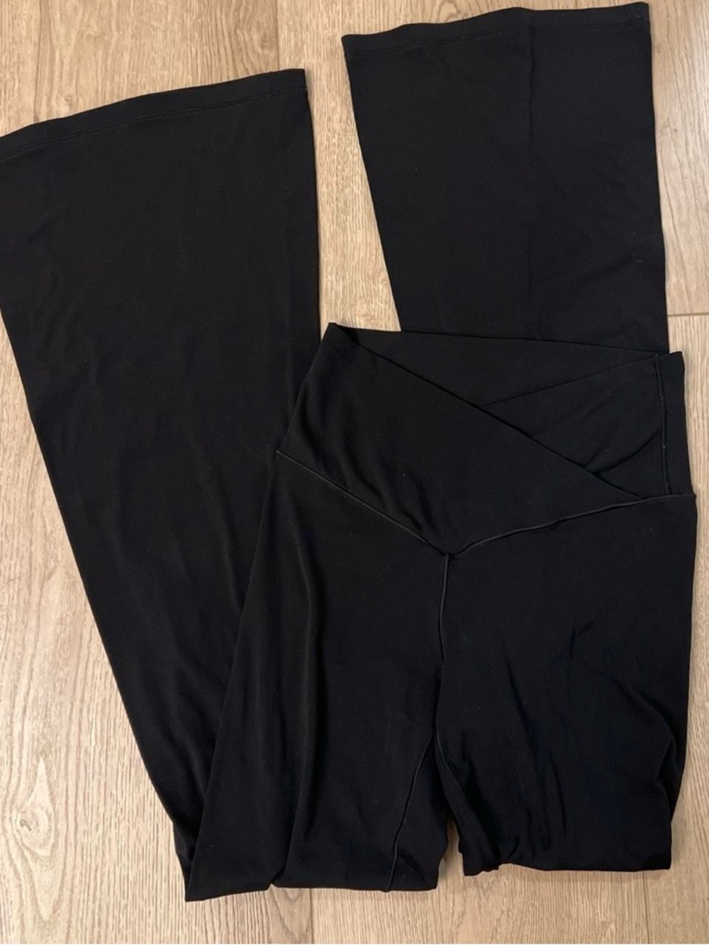 Aerie Crossover Flare Leggings